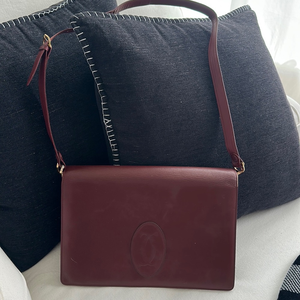 AUTHENTIC CARTIER SHOULDER BAG